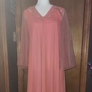 Pink vintage pajamas